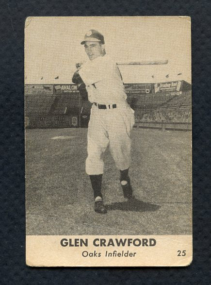 1947 Remar Bread #025 Glen Crawford Oaks GD-VG 376704