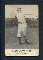 1947 Remar Bread #025 Glen Crawford Oaks GD-VG 376706