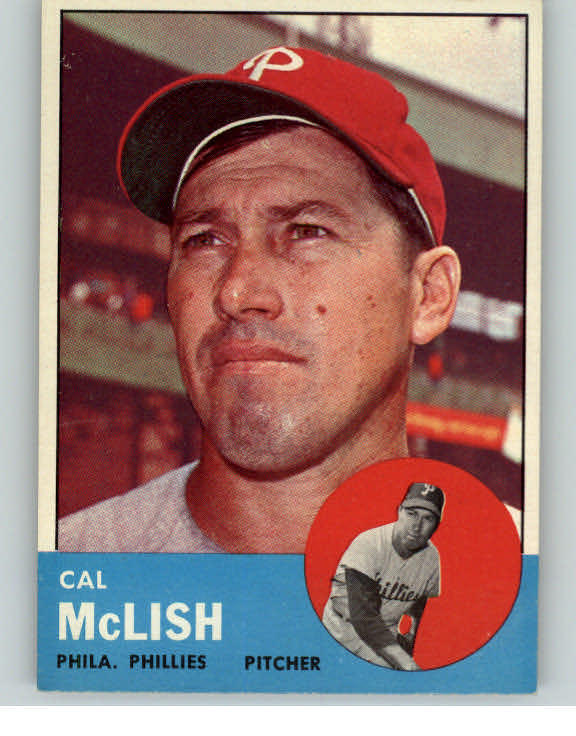 1963 Topps Baseball #512 Cal McLish Phillies EX-MT 377655