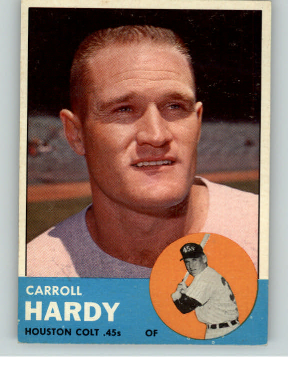 1963 Topps Baseball #468 Carroll Hardy Colt .45s EX 377787