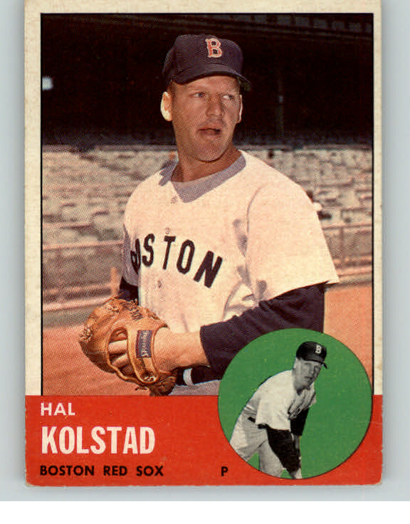 1963 Topps Baseball #574 Hal Kolstad Red Sox VG-EX 377800