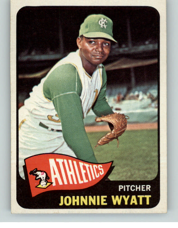1965 Topps Baseball #590 Johnnie Wyatt A's EX-MT 377921