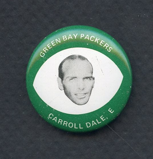 1969 Drenks Potato Chips Pins Carroll Dale Packers NR-MT 379254