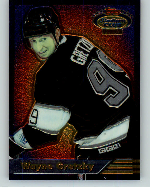1993 Stadium Club Finest Hockey #001 Wayne Gretzky Kings NR-MT 380045