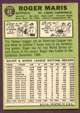 1967 Topps #045 Roger Maris Cardinals EX-MT 380556