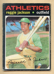 1971 Topps #020 Reggie Jackson A's VG-EX 380666
