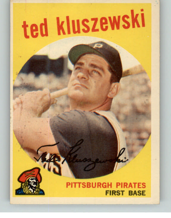 1959 Topps Baseball #035 Ted Kluszewski Pirates NR-MT 382351