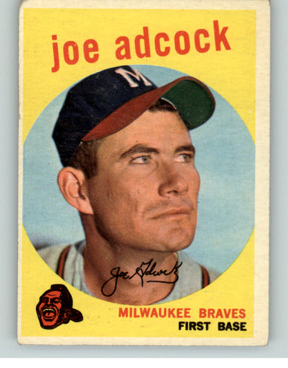 1959 Topps Baseball #315 Joe Adcock Braves VG-EX 382404