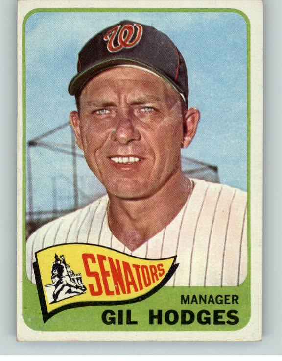 1965 Topps Baseball #099 Gil Hodges Senators EX-MT 382414