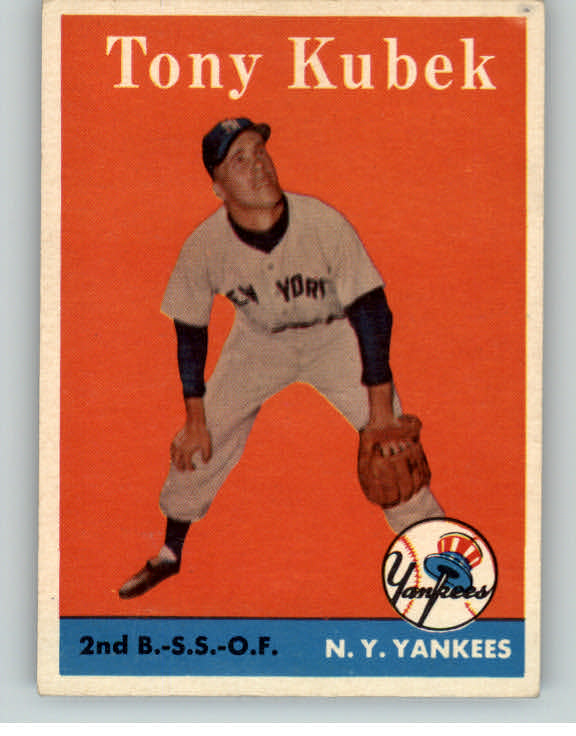 1958 Topps Baseball #393 Tony Kubek Yankees EX-MT 382733
