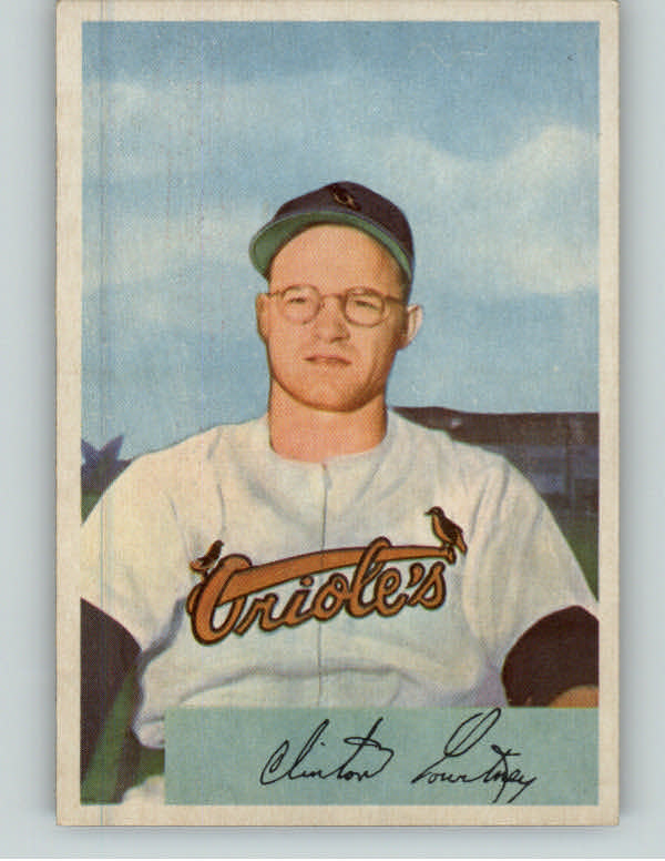 1954 Bowman Baseball #069 Clint Courtney Orioles NR-MT 382984
