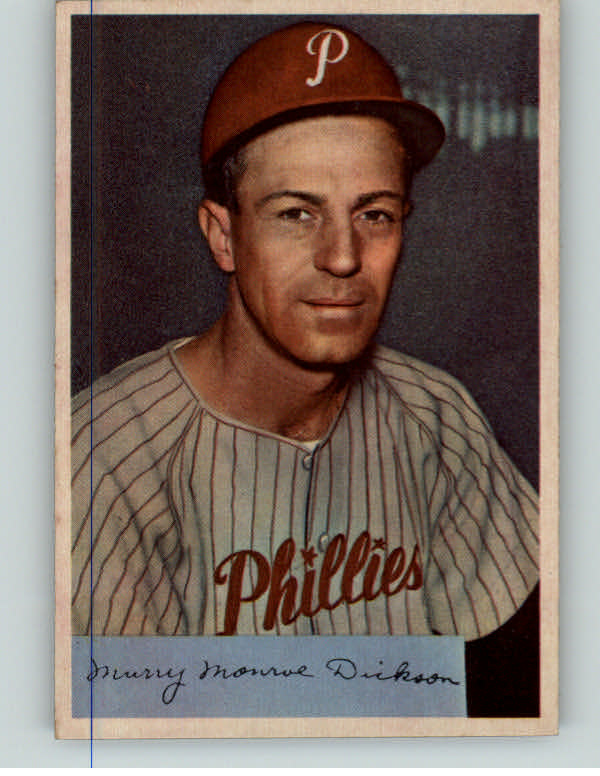 1954 Bowman Baseball #111 Murry Dickson Phillies NR-MT 383021