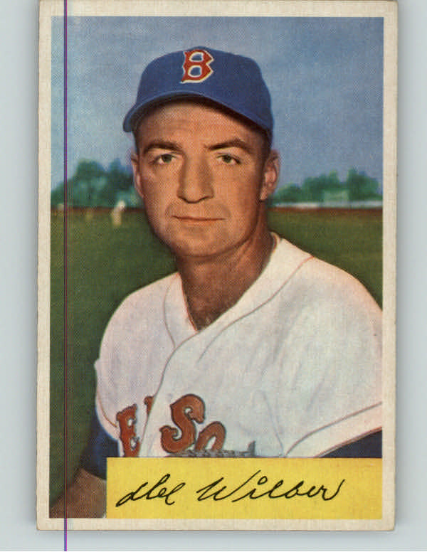 1954 Bowman Baseball #178 Del Wilber Red Sox NR-MT 383071