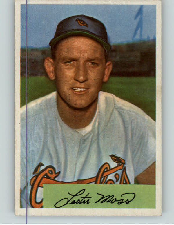1954 Bowman Baseball #181 Les Moss Orioles NR-MT 383075