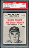 1961 Nu Card Scoops #434 Bill Dickey Yankees PSA 9 MINT 383992