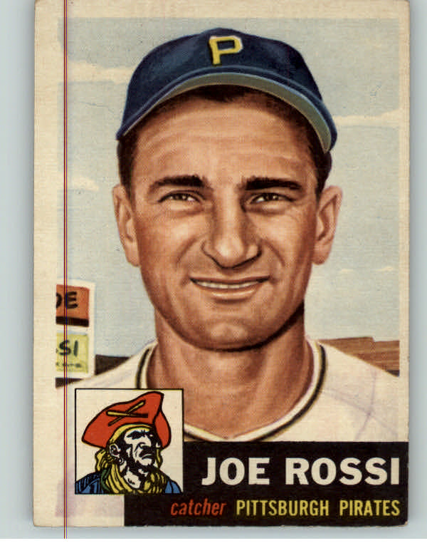 1953 Topps Baseball #074 Joe Rossi Pirates EX 384247