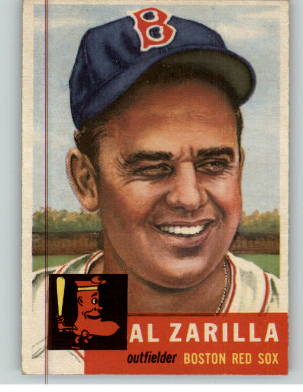 1953 Topps Baseball #181 Al Zarilla Red Sox VG-EX 384316