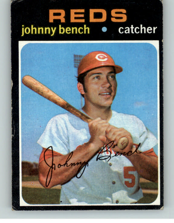 1971 Topps Baseball #250 Johnny Bench Reds VG-EX 386031