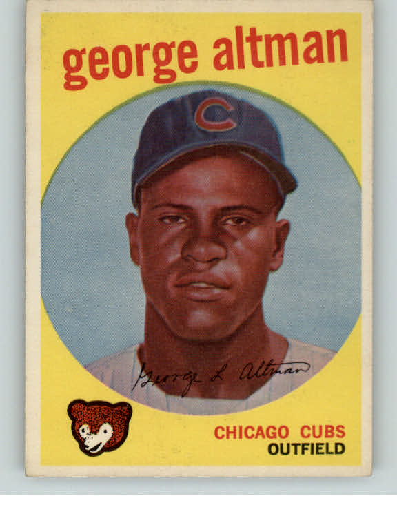 1959 Topps Baseball #512 George Altman Cubs EX-MT 386685
