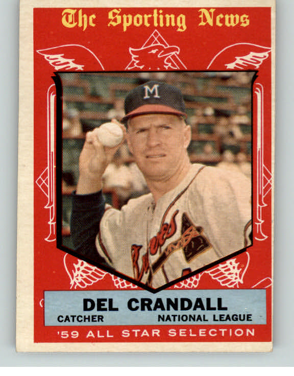 1959 Topps Baseball #567 Del Crandall A.S. Braves VG-EX 386732