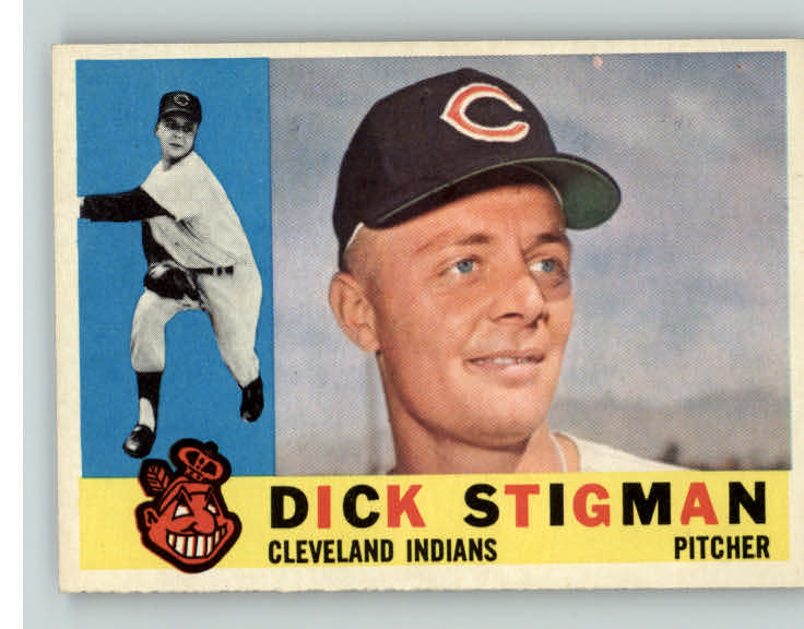 1960 Topps Baseball #507 Dick Stigman Indians NR-MT 386782