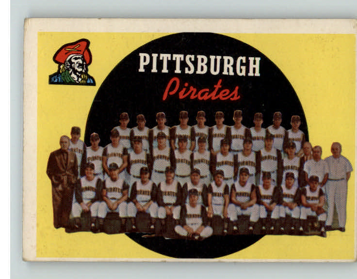 1959 Topps Baseball #528 Pittsburgh Pirates Team VG-EX 386816