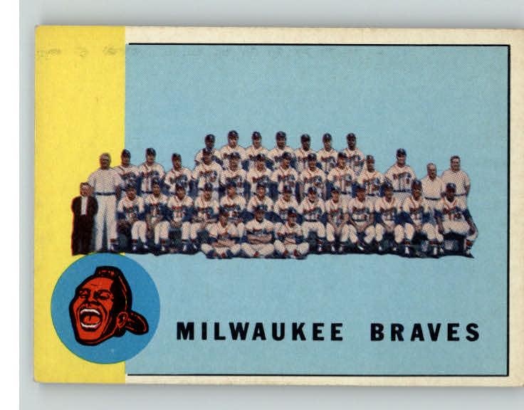 1963 Topps Baseball #503 Milwaukee Braves Team EX-MT 386830