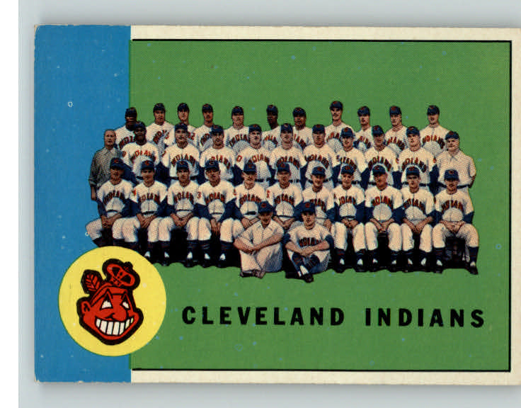 1963 Topps Baseball #451 Cleveland Indians Team EX-MT 386831