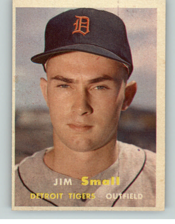 1957 Topps Baseball #033 Jim Small Tigers NR-MT 387079