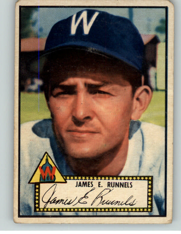 1952 Topps Baseball #002 Pete Runnels Senators GD-VG Red 387193