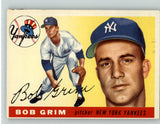 1955 Topps Baseball #080 Bob Grim Yankees EX-MT 387244