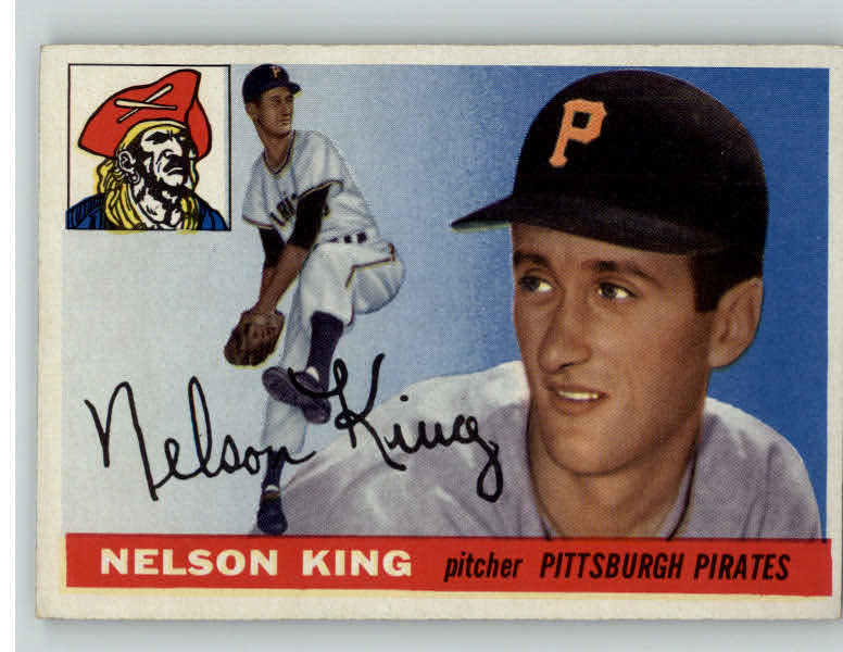 1955 Topps Baseball #112 Nelson King Pirates NR-MT 387281