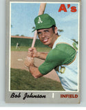 1970 Topps Baseball #693 Bob Johnson A's VG-EX 387421