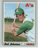 1970 Topps Baseball #693 Bob Johnson A's EX-MT 387443