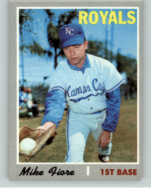 1970 Topps Baseball #709 Mike Fiore Royals EX-MT 387448