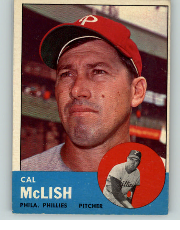 1963 Topps Baseball #512 Cal McLish Phillies EX-MT 387492