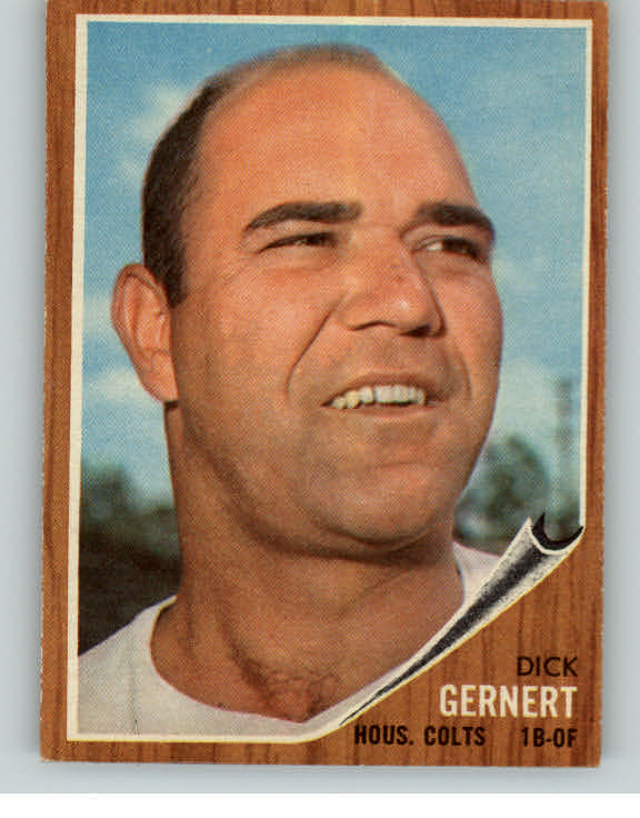 1962 Topps Baseball #536 Dick Gernert Colt .45s NR-MT 387566