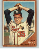 1962 Topps Baseball #582 Ron Piche Braves NR-MT 387587