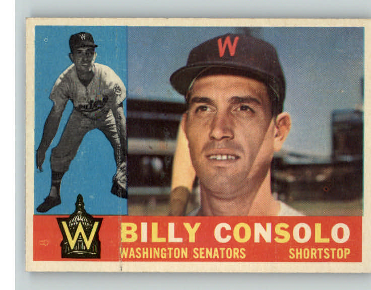 1960 Topps Baseball #508 Billy Consolo Senators NR-MT 387678