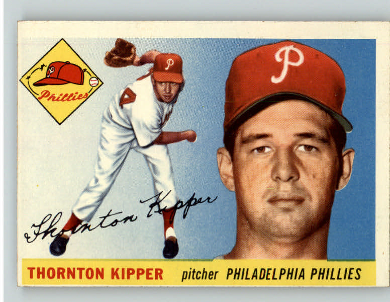 1955 Topps Baseball #062 Thornton Kipper Phillies VG-EX 388213