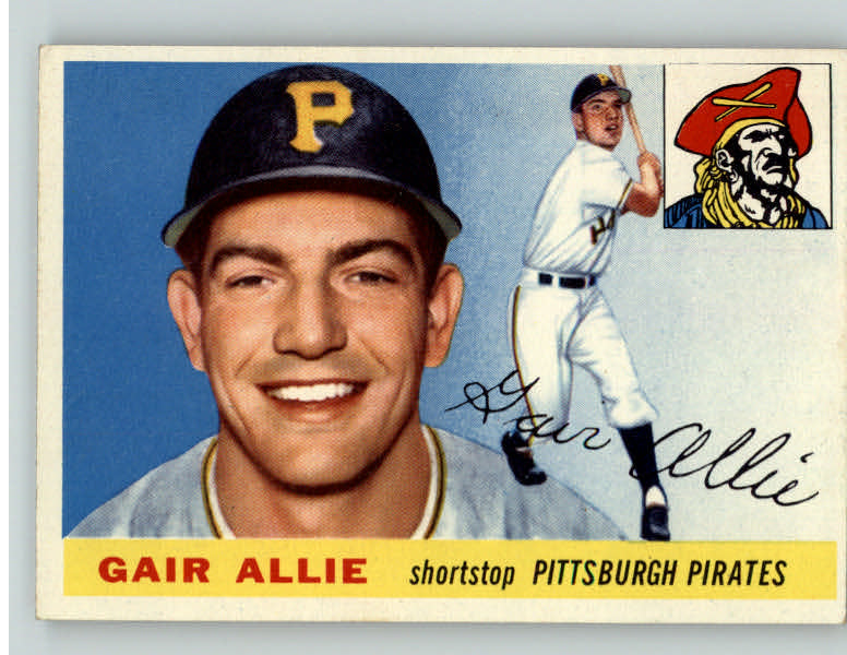 1955 Topps Baseball #059 Gair Allie Pirates EX-MT 388216