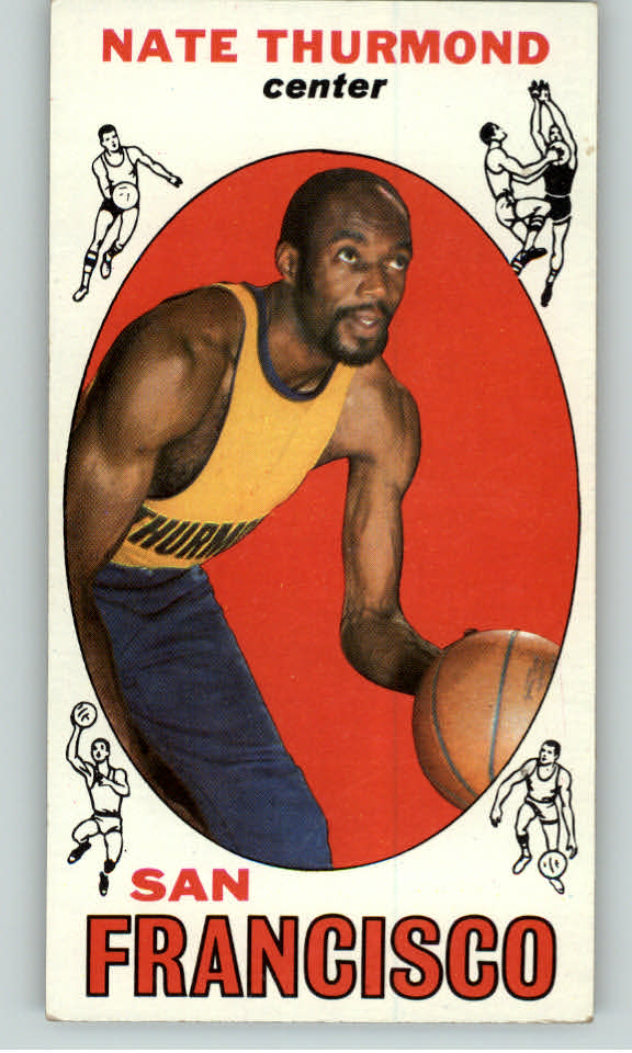 1969 Topps Basketball #010 Nate Thurmond Warriors EX-MT 388455