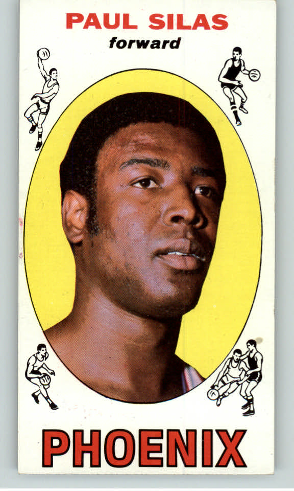 1969 Topps Basketball #061 Paul Silas Suns NR-MT 388524