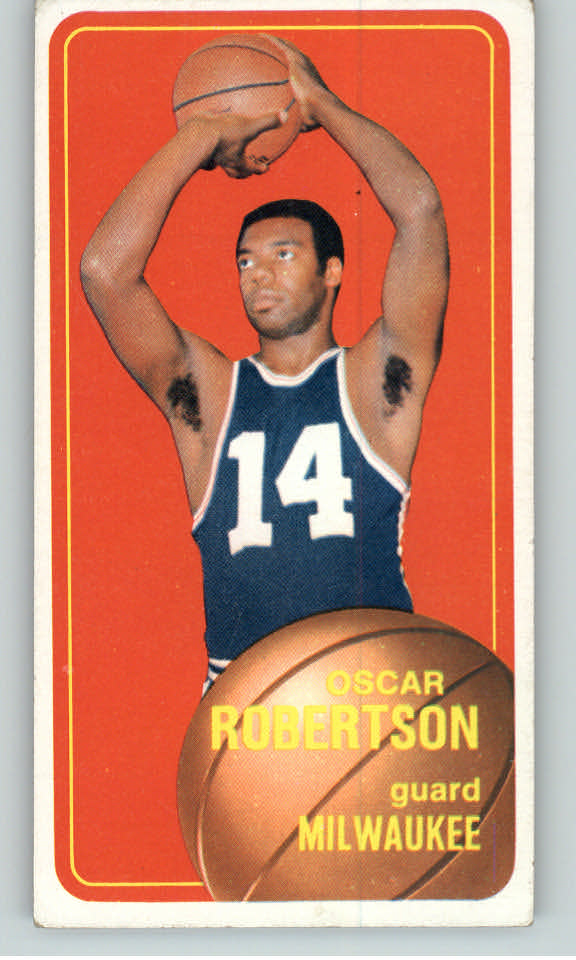 1970 Topps Basketball #100 Oscar Robertson Bucks EX 388554