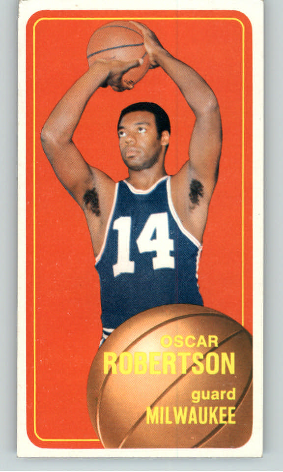 1970 Topps Basketball #100 Oscar Robertson Bucks EX 388555