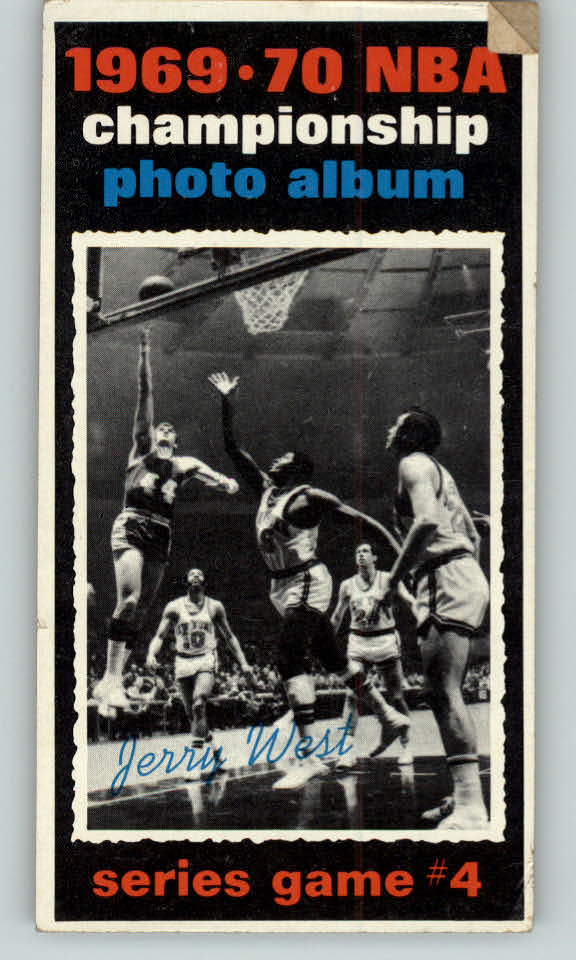 1970 Topps Basketball #171 Championship Game 4 Jerry West EX 388557
