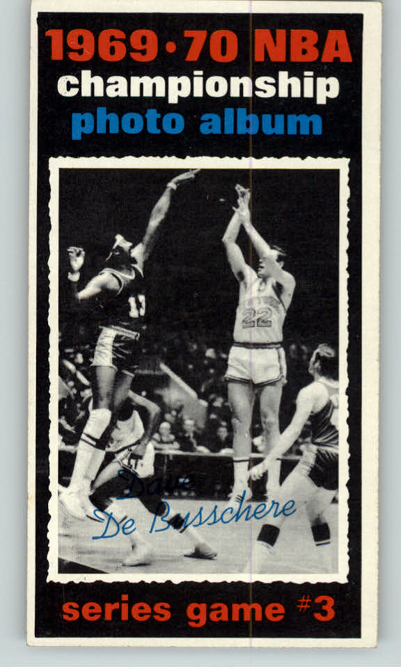 1970 Topps Basketball #170 Championship Game 3 Chamberlain NR-MT 388664