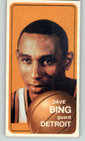 1970 Topps Basketball #125 Dave Bing Pistons NR-MT 388670