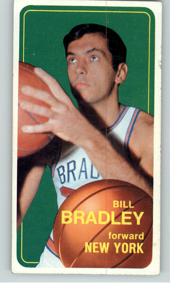 1970 Topps Basketball #007 Bill Bradley Knicks EX-MT 388679
