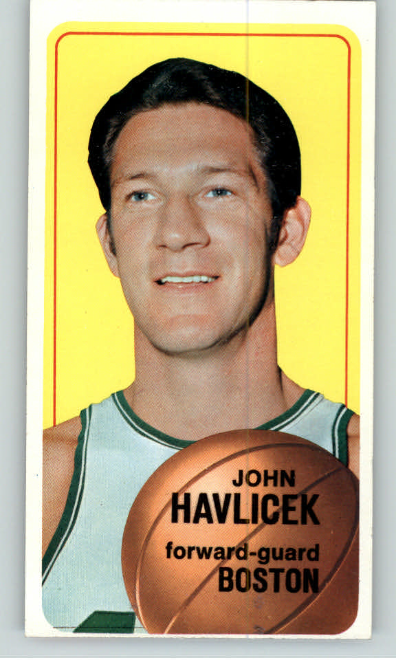 1970 Topps Basketball #010 John Havlicek Celtics EX-MT 388691